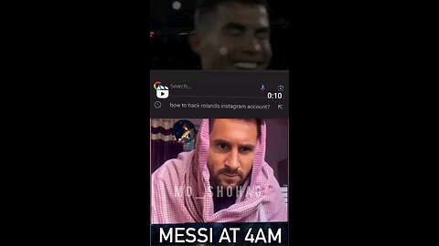 Messi VS Ronaldo Funny Video