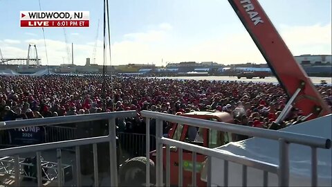 Bryan Llenas Shows Crowd Size At Trump's NJ Rally: 'Sends A Message'