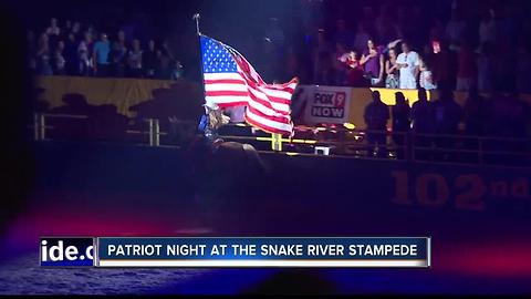 Local patriots honored at Snake River Stampede