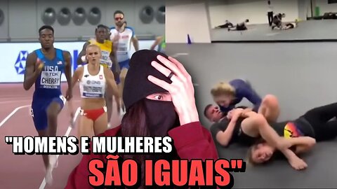 HOMENS VS MULHERES NO ESPORTE - React