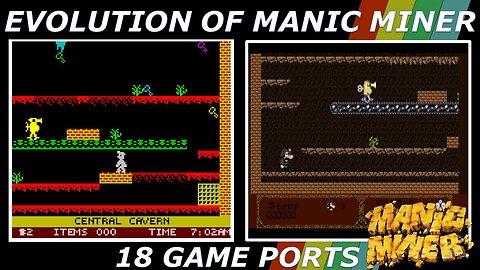 Let's Explore Manic Miner The Ports!