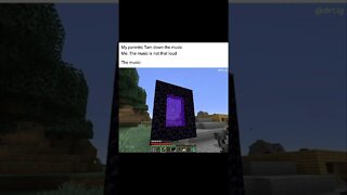 Minecraft Memes #memes #shorts