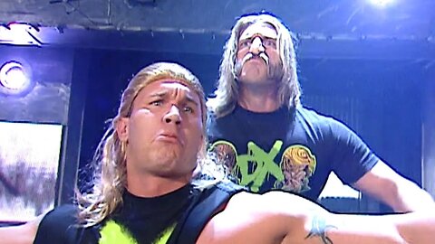 Randy orton and edge make fun of D-generation x ( DX) , triple h and Shawn Michaels !