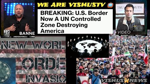 Breaking: U.S. Border Now A UN Controlled Zone Destroying America... #VishusTv 📺