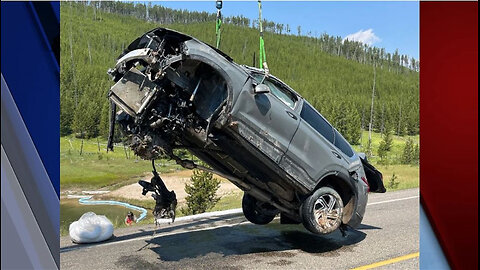 Car With 5 People Crashes Into Thermal Geyser at Yellowstone National Park