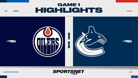 NHL Game 1 Highlights Oilers vs. Canucks - May 8, 2024