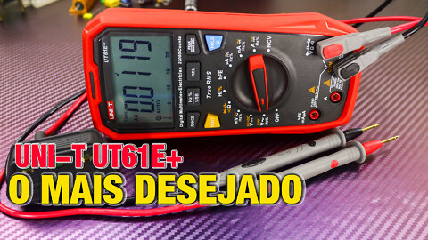 Multímetro UNI-T UT61E+ - REVIEW COMPLETO - O MAIS DESEJADO ENTRE OS TÉCNICOS