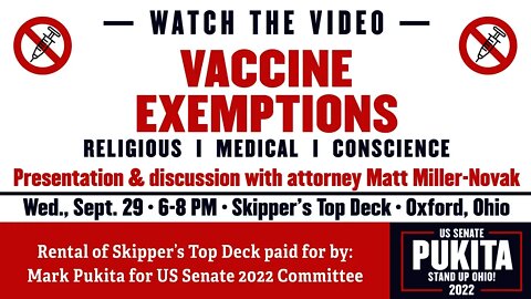 Vaccine Exemption Event at Miami (Skipper's Top Deck) on 9/29/21