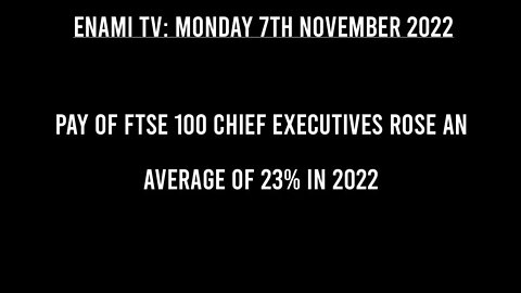 Pay of FTSE 100 chief executives rose an average of 23% in 2022