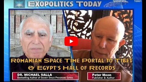 ROMANIAN SPACE TIME PORTAL TO TIBET & EGYPT'S HALL OF RECORDS - INTERVIEW WITH PETER MOON