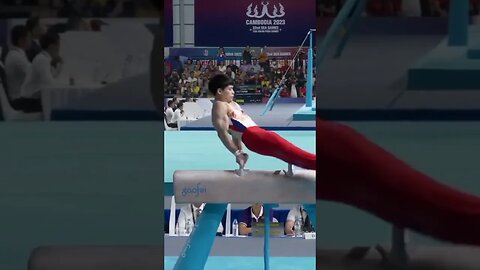 Carlos Yulo (Philippines) 🇵🇭 Pommel Horse - SEA GAMES 2023 #shorts