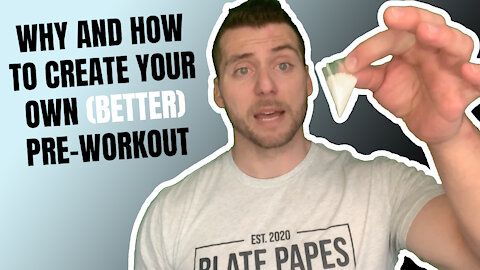 How to Make Your Own Better DIY Pre Workout Powder in Under 1 Minute