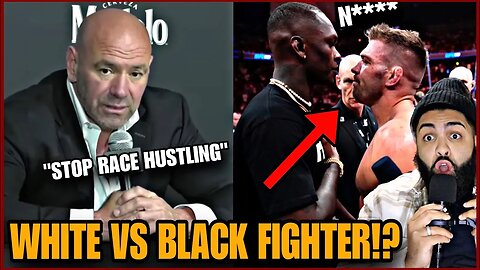 Dana White SHUTS DOWN Race Baiting Liberal Reporter “Fighters can say The N-word I don’t give a Sh*t