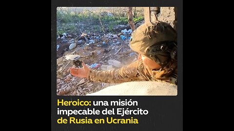 Un salto impecable: heroica misión de los soldados rusos