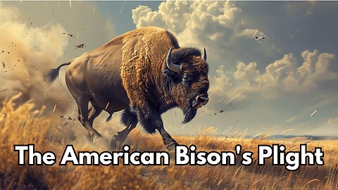 The American Bison's Plight #AmericanHistory #NativeAmerican