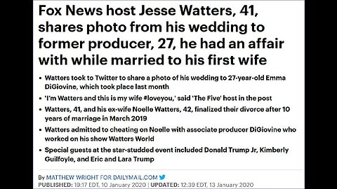 Jesse, Did you tell Mom. Calling Out! Your Affair while Married !