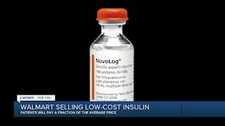 Walmart to soon sell-lower price insulin