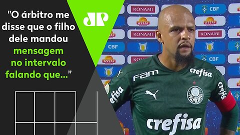 VIXI! Felipe Melo faz ACUSAÇÃO contra árbitro após São Paulo 1 x 1 Palmeiras!