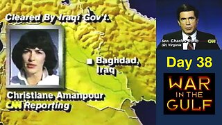 Vintage CNN - Iraq War Day 38 - News Hour - Feb24-91 (12AM EST)