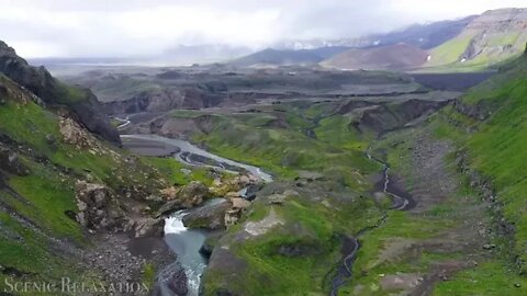 Alaska 4K Scenic Relaxation Film With Calming Music == 8