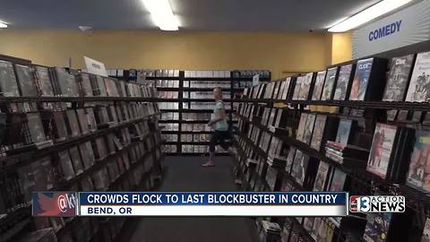 Last Blockbuster Video store - take a look inside