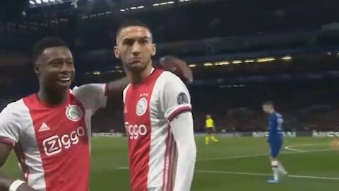 Hakim Ziyech Super Goal vs Chelsea FC