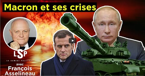 Russie - Ukraine, Covid Macron en guerre permanente - François Asselineau dans Le Samedi Politique