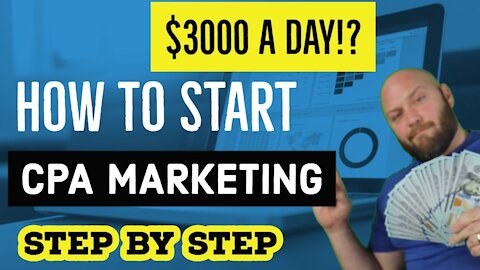 Make Over $3000/per day with CPA Marketing (EASY START)🔰