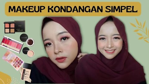 MAKEUP KONDANGAN SIMPEL PAKAI PRODUK DRUGSTORE