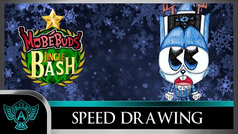 Speed Drawing: MobéBuds Jingle Bash - Sleepidolph | A.T. Andrei Thomas 2022