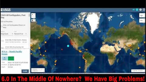 A Large Earthquake With No Volcanoes Or Plate Boundaries Anywhere Near?