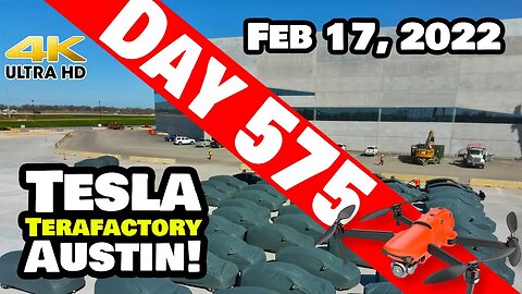 PRODUCTION MODEL Ys COMING OUT OF GIGA TEXAS! - Tesla Gigafactory Austin 4K Day 575 - 2/17/22