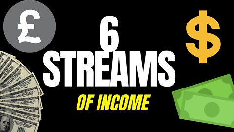 6 Steams Of Income 2022 (Make money working from home)