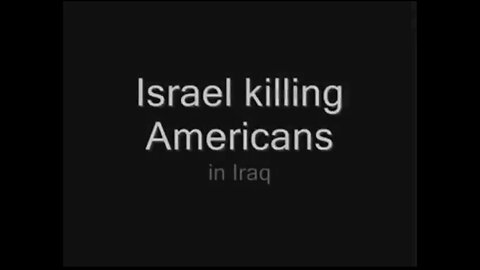 Israeli 🇮🇱 mercenaries killing Americans in Iraq to create hate for Muslims