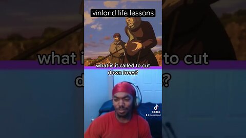 Hard work over being a hater || Vinland saga shorts #anime #reaction #vinlandsaga #maniacdgod