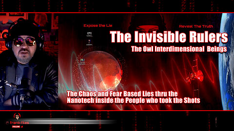 The invisible Rulers the Chaos and fear is artificially input