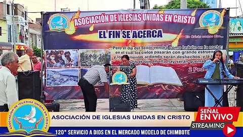 120° SERVICIO A DIOS EN EL MERCADO MODELO DE CHIMBOTE