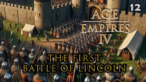 AGE OF EMPIRE IV | 1141 - Battle of Lincoln (Ep.6-2) #ageofempires4