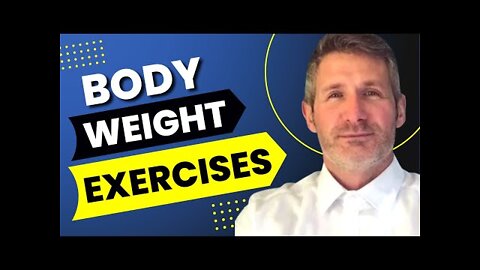 Advantages of Body Weight Exercises