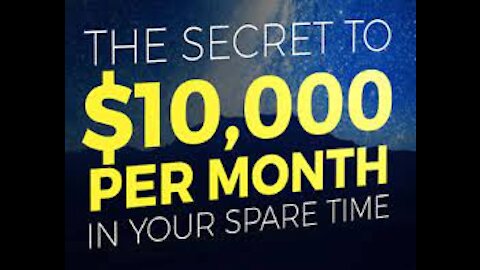 The Secret to Earn $10,000 Per Month