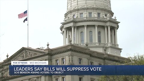 Michigan Secretary of State publicly denounces GOP-backed voter reform bills