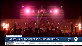 UArizona plans in person commencement