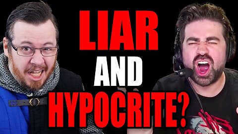 Angry Joe REPLIES and calls us LIARS and HYPOCRITES!