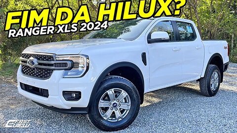 NOVA FORD RANGER XLS 2024 SUPERA HILUX ATÉ NESSA VERSÃO MAIS SIMPLES E MOSTRA-SE EXCELENTE OPÇÃO