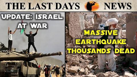 HUNDREDS DEAD IN ISRAEL WAR: THOUSANDS DEAD IN MASSIVE EARTHQUAKE IN AFGHANISTAN