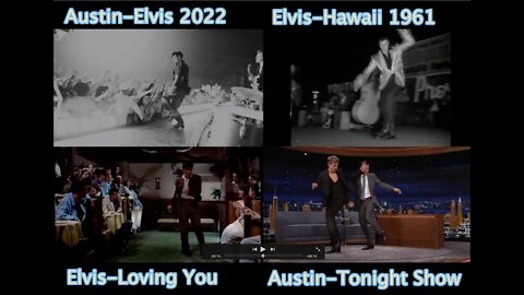 Elvis Presley & Austin Butler - The Sidewinder" Move