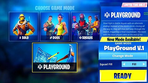 *NEW* 'PlayGround' LTM in Fortnite Batte Royale - PLAYGROUND WITH SUBSCRIBERS LIVE