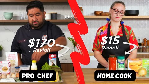 $170 vs $15 Ravioli: Pro Chef & Home Cook Swap Ingredients | Epicurious