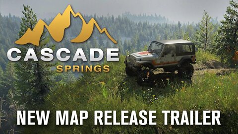 CASCADE SPRINGS TRAILER | NEW SNOWRUNNER MAP FROM ROCKRUNNER GAMING!