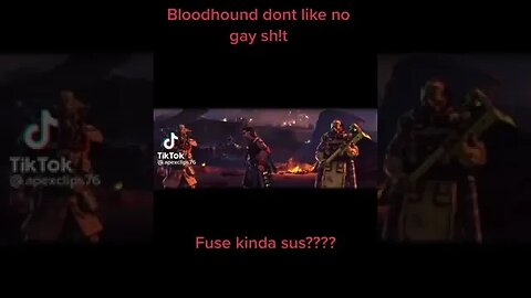 1291 Bloodhound dont like no gay shit APEX LEGENDS #Shorts